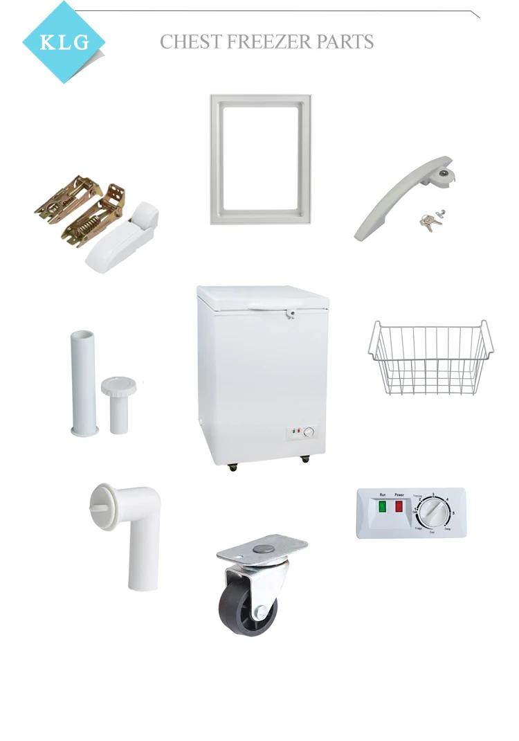 Refrigerator Fridge Parts Handle Chest Freezer Door Electroplated