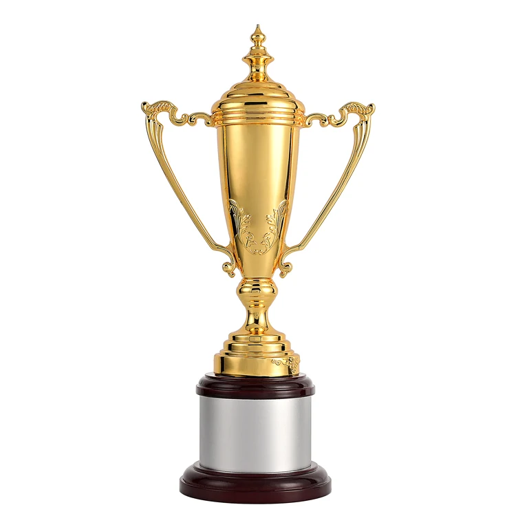 Annual Meeting Luxury Business Custom Company Gifts Sports Events Metal Trophy Large Company Awards Metal Trophy Cup
