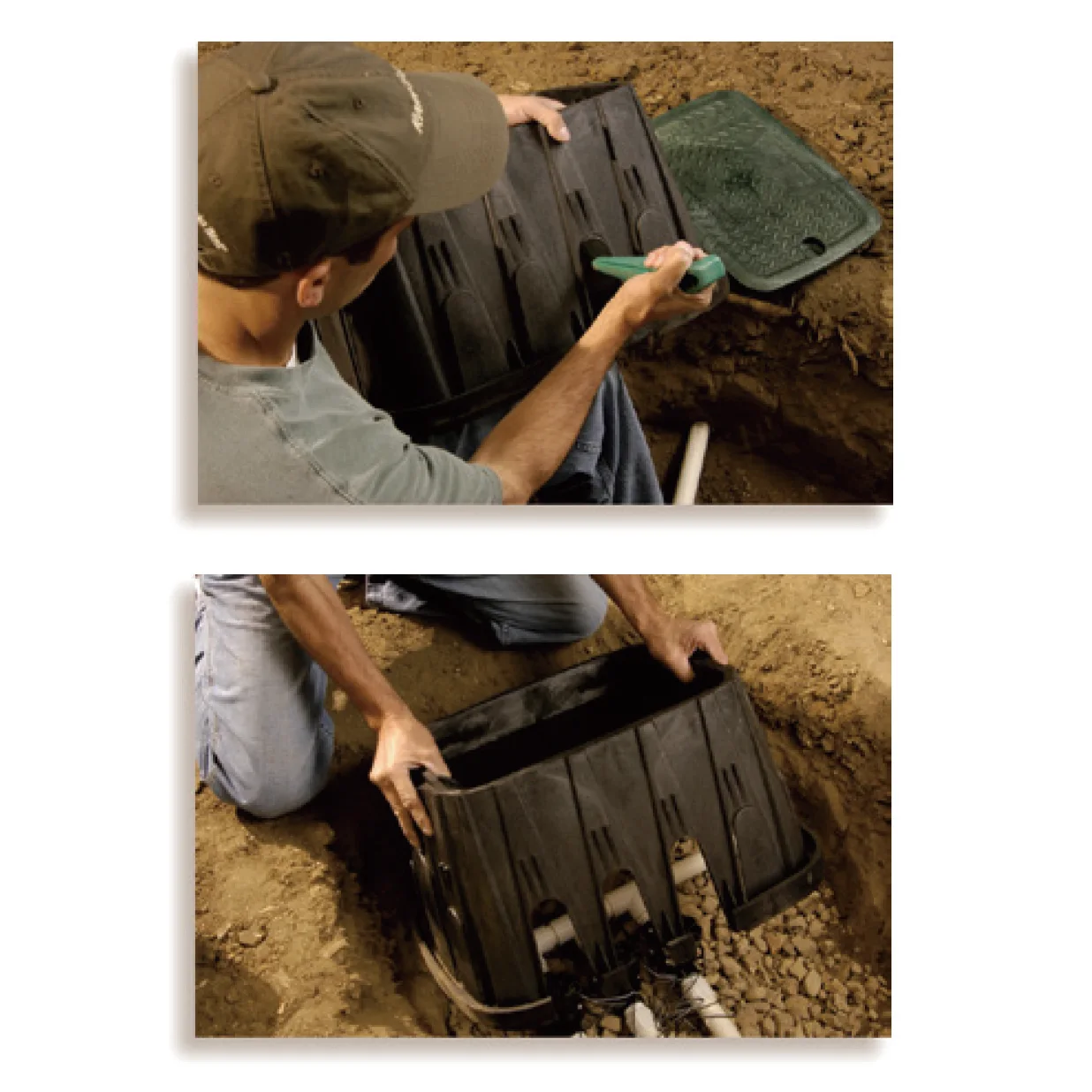 Plastic Underground Irrigation Control Valve Box for Garden Drip Irrigation System