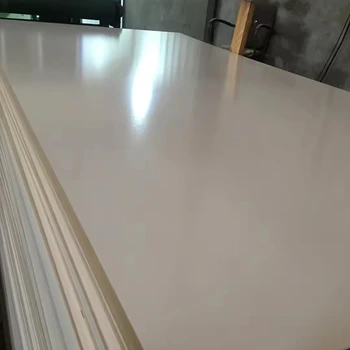 poly plywood 3mm high glossy white polyboard polyester plywood  sheet polyester mdf board cheap price for furniture