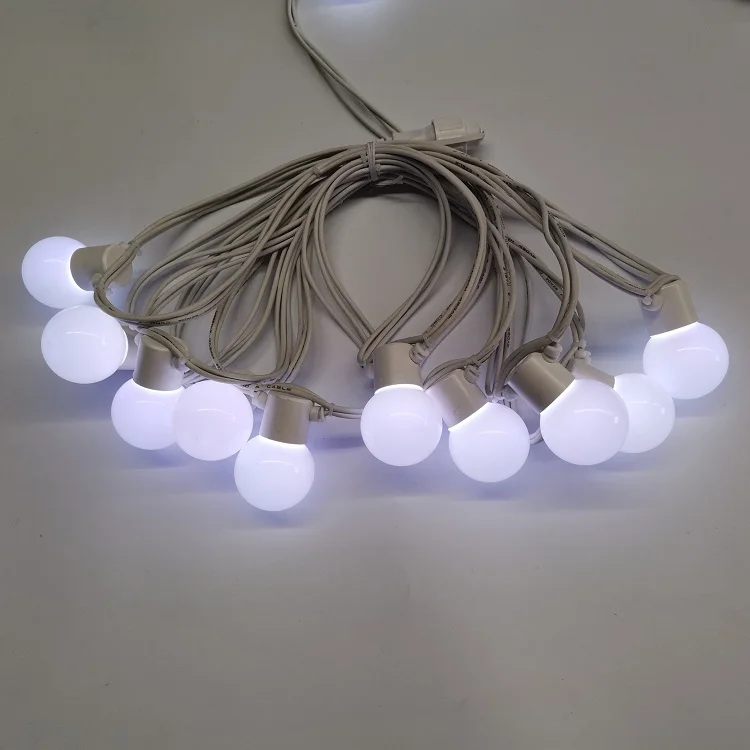 10m G45 global lamps waterproof Ip44 string outdoor lights e27 fast shipping for party Christmas holiday decoration