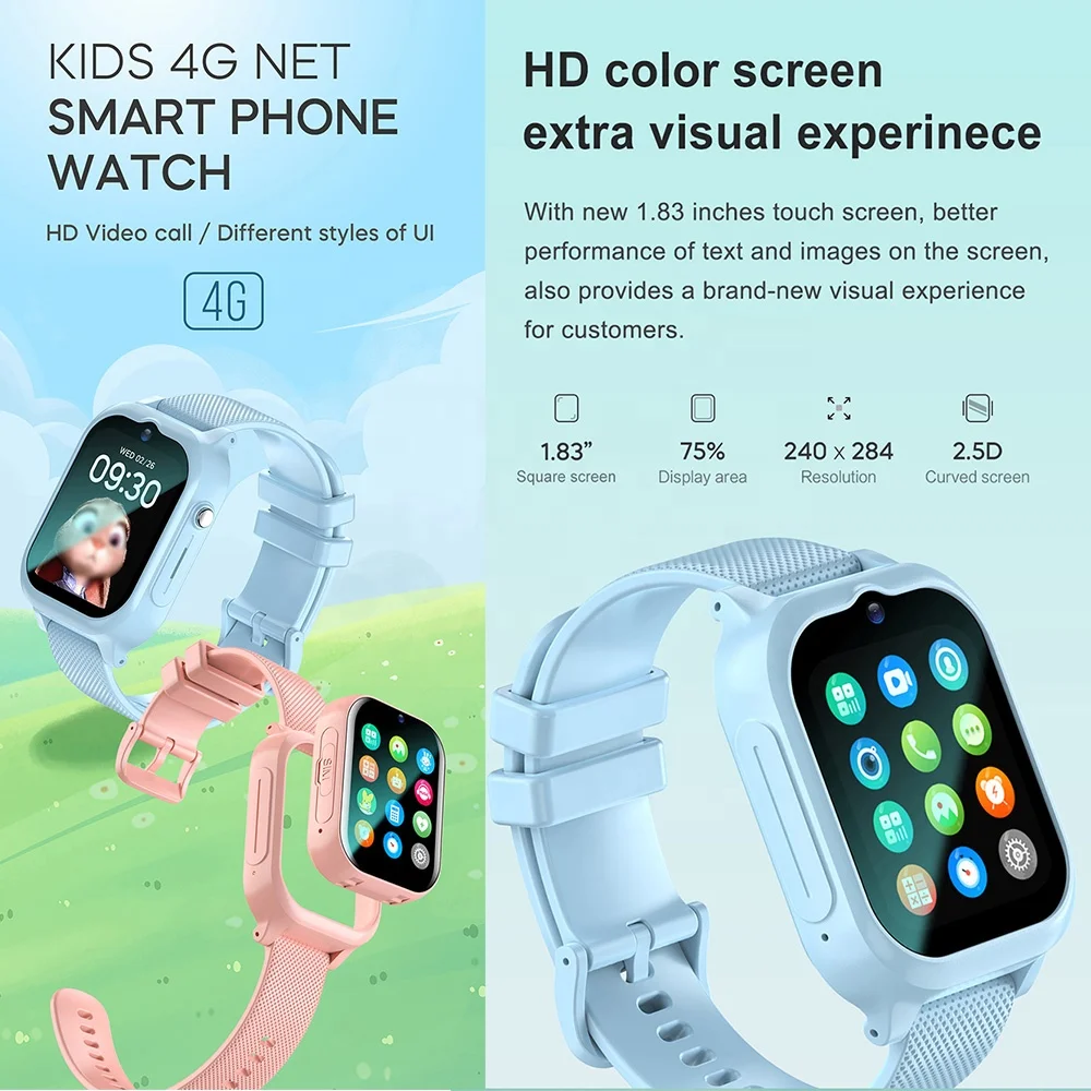 Smart Touch Android Mobile Phone 4g Lte Sim Card Wifi Smart Watch Phone Sim Card Android 4g Watches
