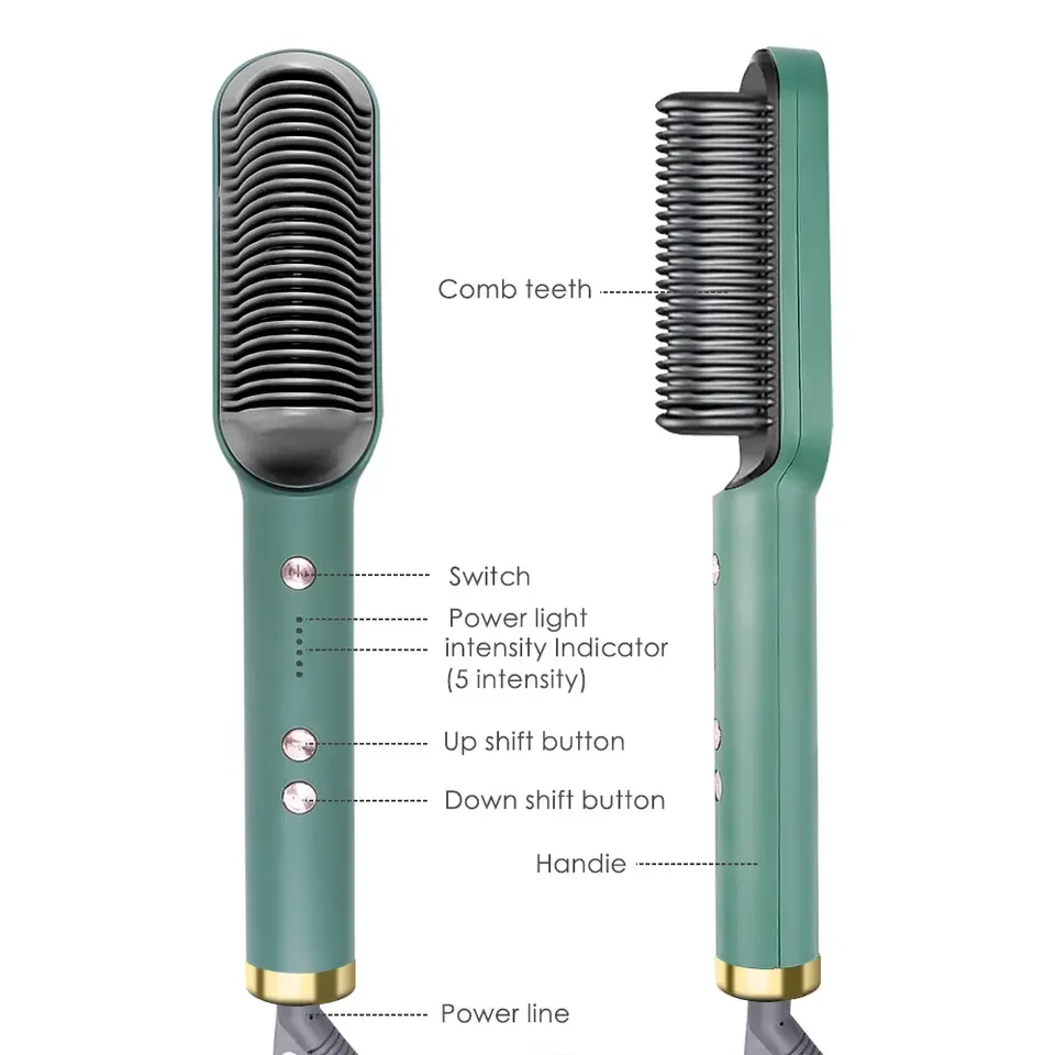 Hair Straightener Brush 3C Electronic Consumer Products Manufacture