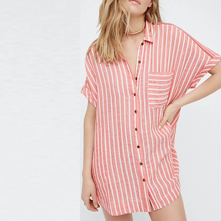 Summer shirt dresses sale Clearance