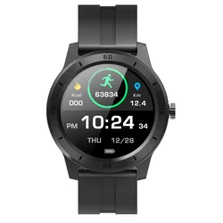GPS многофункциональный фитнес-трекер IP68 Водонепроницаемый пульсометр цифровые круглые