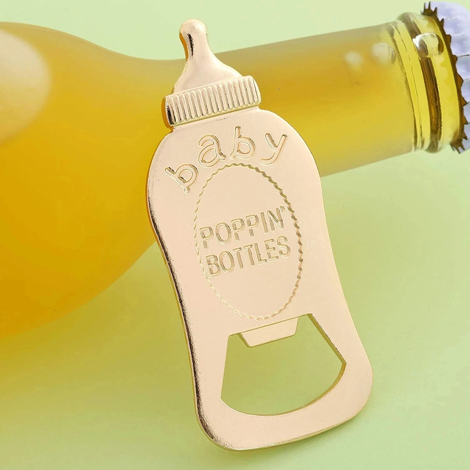 Custom Baby Shower Party Favor Bottle Opener Favors Feeding Bottle Beer