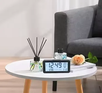 New Arrival Desktop LCD Clock Backlight Snooze Mute Calendar Desktop Electronic Backlight Table Digital Alarm Clock