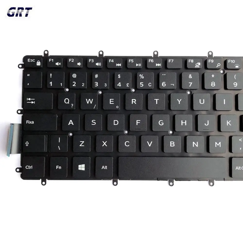 Sunrex Laptop Keyboard for DELL Inspiron Gaming 14 7466 BLACK 0H4XRJ  BR Layout