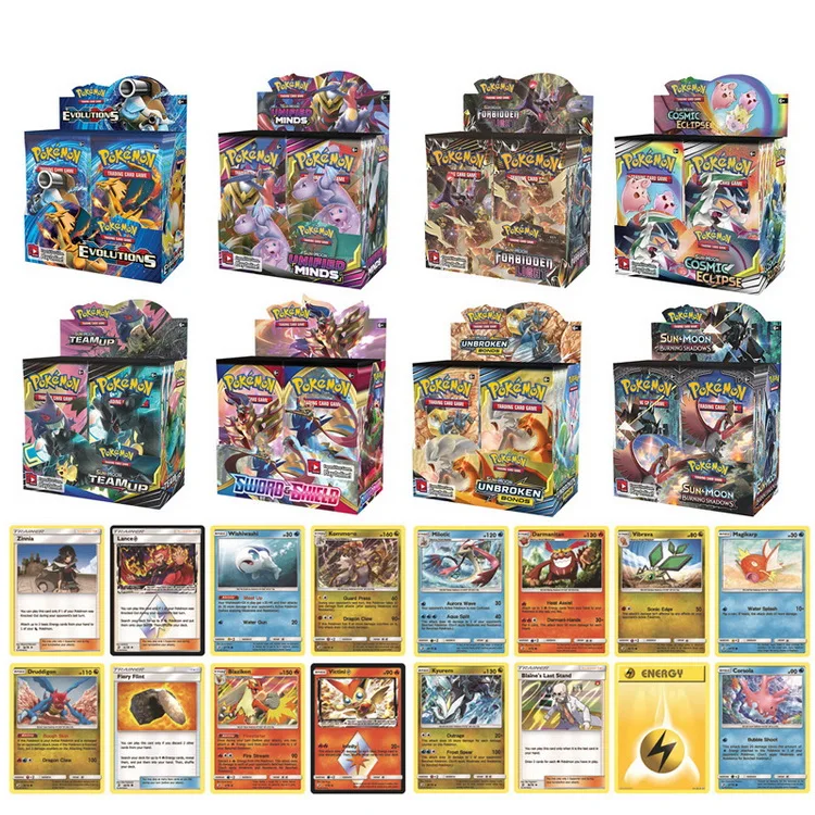 Wholesale Pokemon Playing Cards Mega Ex Paper Card For Pokemon Playing Cards Buy 324pcs Booster Packs Pokemon Board Game Battle Cards Pok Mon Card Pokemon Mega Ex For Pokemon Playing Cards Pokemon Shining