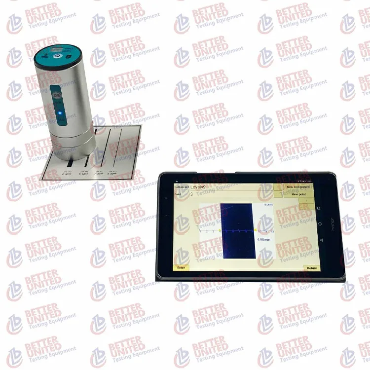 Concrete Automatic Digital Wireless Crack Depth Width Gauge Meter