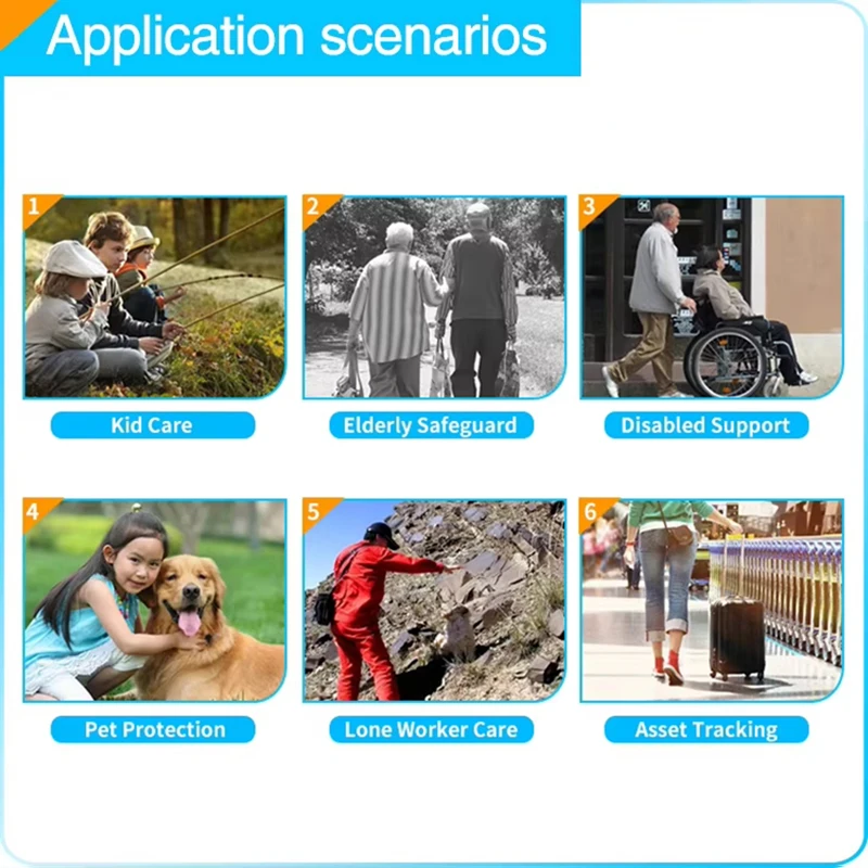 Ip67 Waterproof Long Battery Life Programmable Hidden Dog Pet Locator Child Personal Gps tracker for Kids