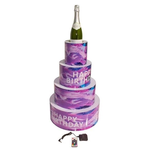 Presentateur Bouteille De Gateau A Led Personnalises Pour Boite De Nuit Banquet Anniversaire Avec Logo Gratuit Buy Personnalise Enveloppe Led Gateau 3 Tiers Livraison Logo Champagne Bouteille Presentateur Vip Heureux D Anniversaire Personnalise