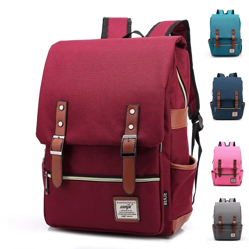 2021 Vintage College Bags Durable Fashionable Backpacks