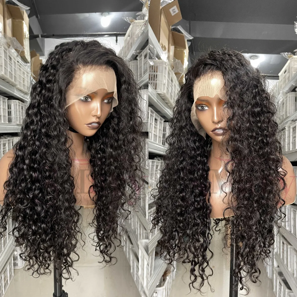 Hd Lace Frontal Wig Vendor Pre Plucked Peruvian Hair Transparent 360