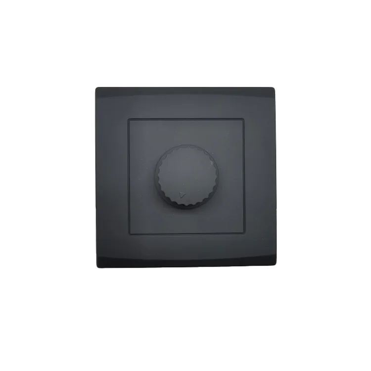 VNX Factory Adjustable Ceiling Fan Speed Control Dimmer Switch 250V 300W Wall Switches Luxury PC Spray-paint Panel