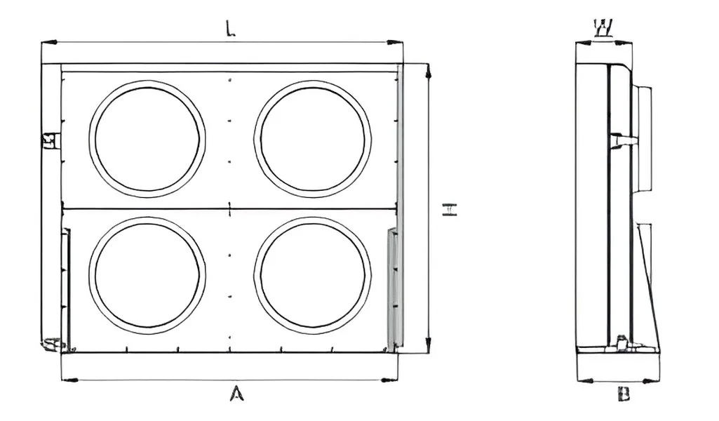 Evaporative Condenser, Axial, 380v, 60000 M3 - detail 10