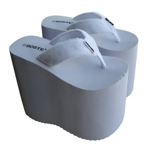 RW22996 Height EVA Outsole Material and Flip Flops Style Lady Platform Beach Sandals