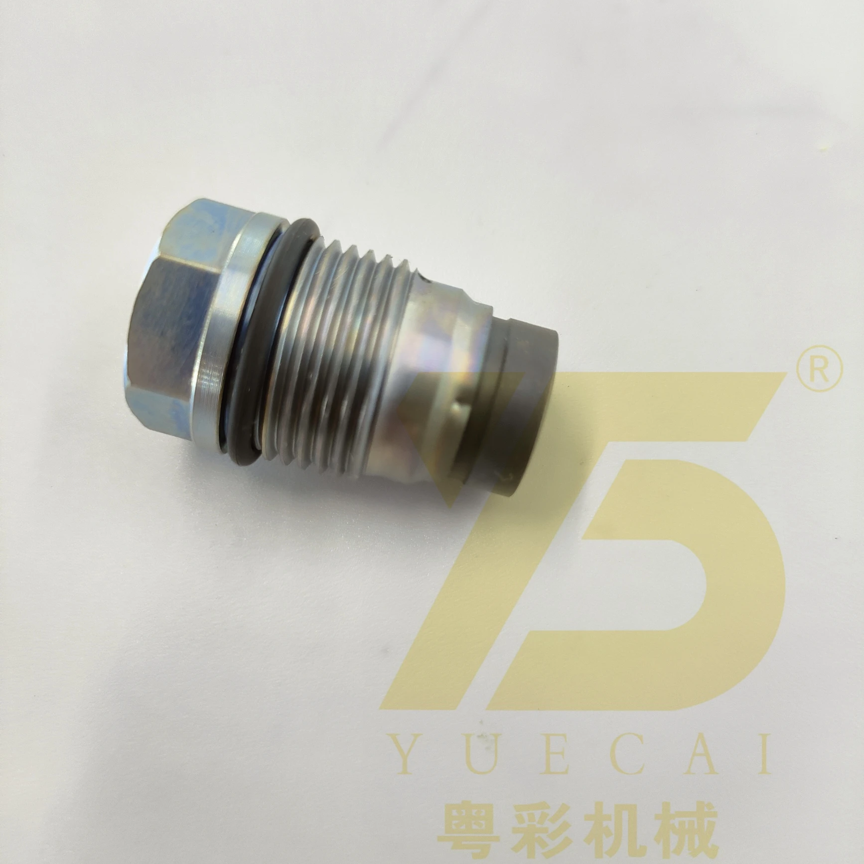 YUE CAI  EC210B EC240B EC290B Excavator Fuel Rail Pressure Relief Limiter Valve 1110010028 20793590 for D6E
