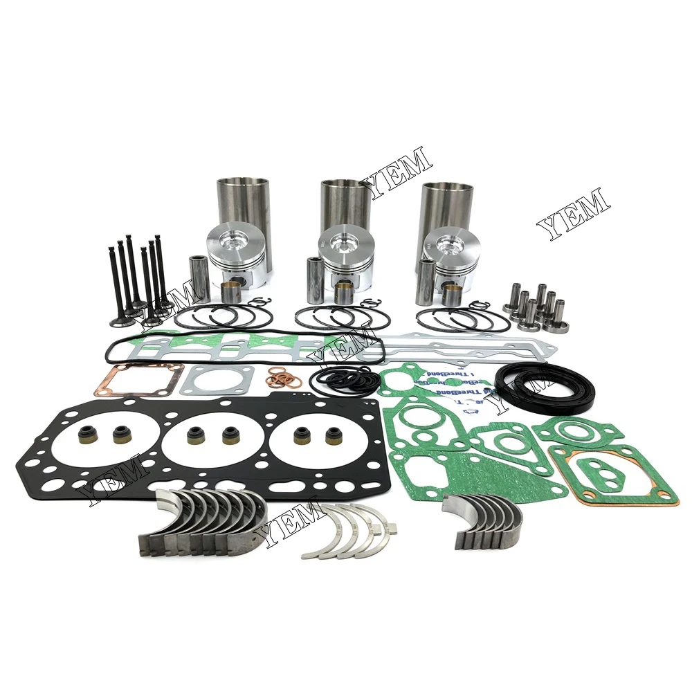 For Yanmar 3TNV88 3D88E S3D88E-5 Overhaul Engine Rebuild Kit 2