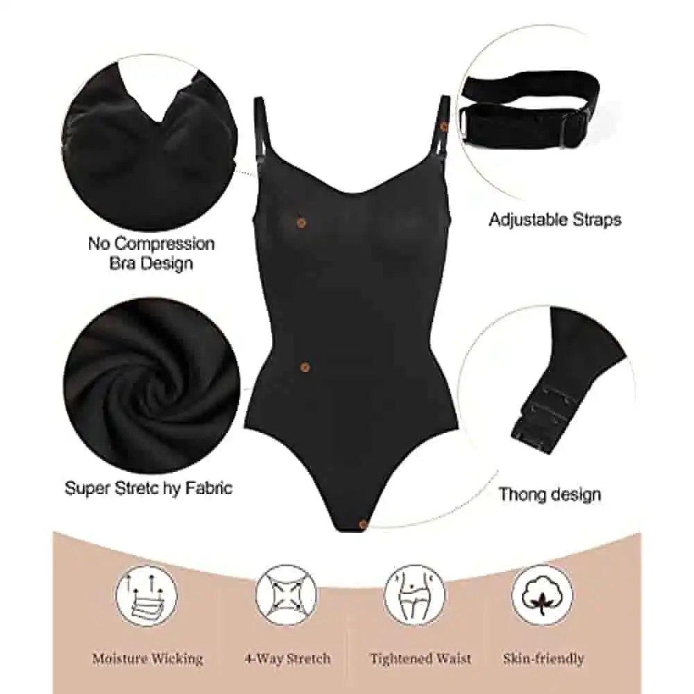 S001 New Bodysuit For Women Tummy Control Shapewear Seamless Sculpting ...