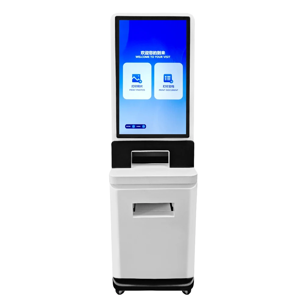 32 Inch Vending Machines A4 Document Printing and Copy Scanning Kiosk for Government University with Free Software