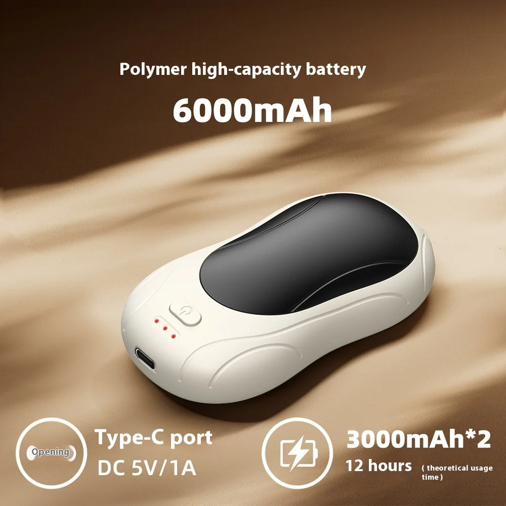 Hand Warmer, Portable, USB, 6000mAh - detail 18