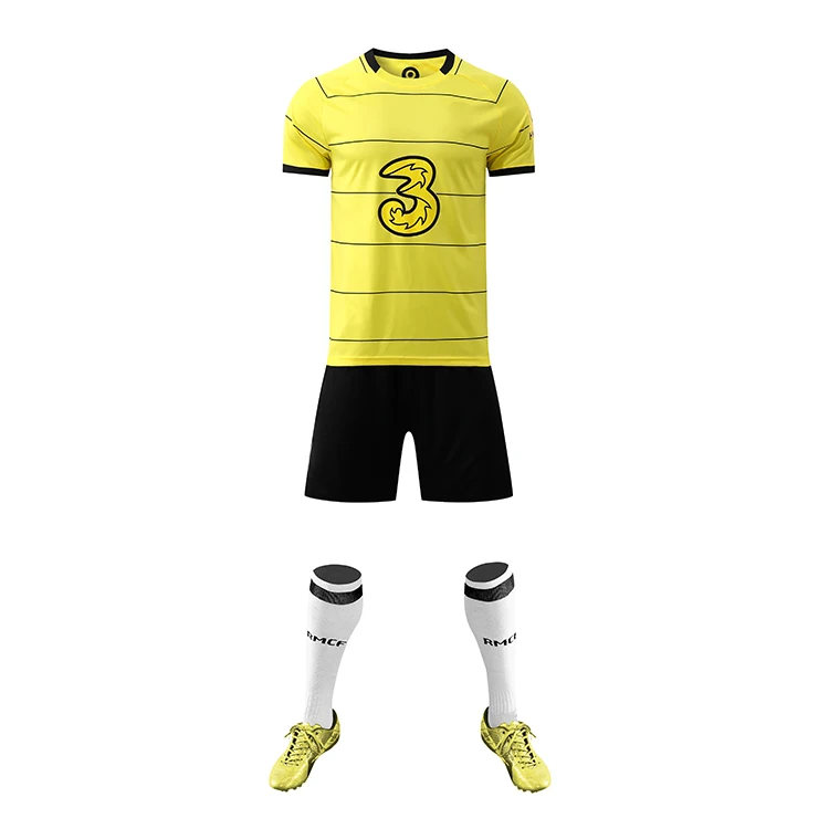 Uniform Football Jersey Shorts Set 