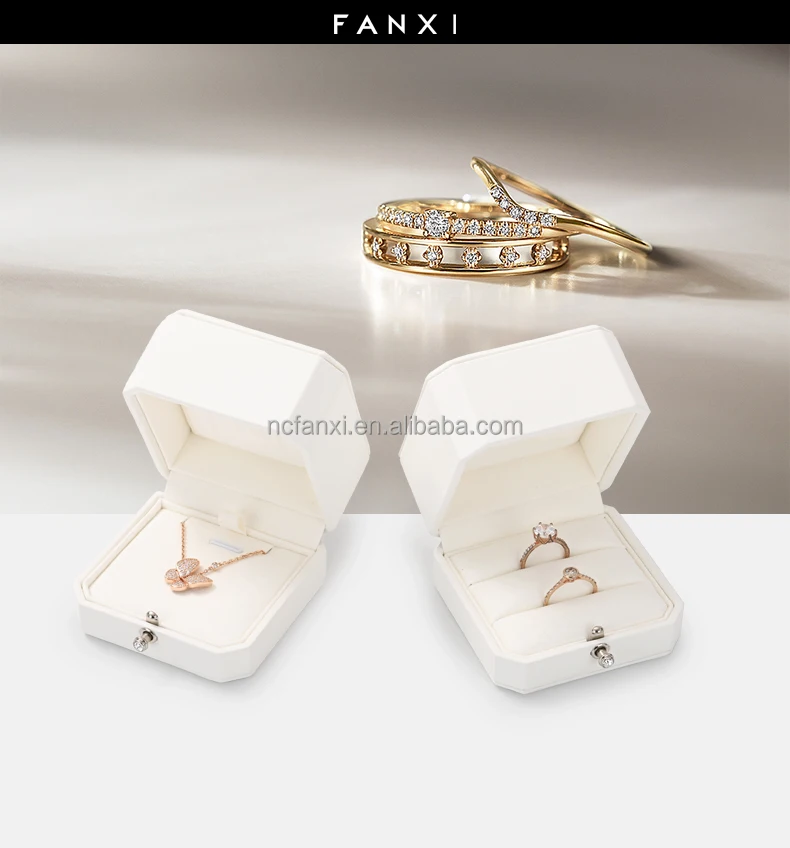 Fanxi Jewellery Box Custom Jewelry Packaging Luxury Earrings Bracelet