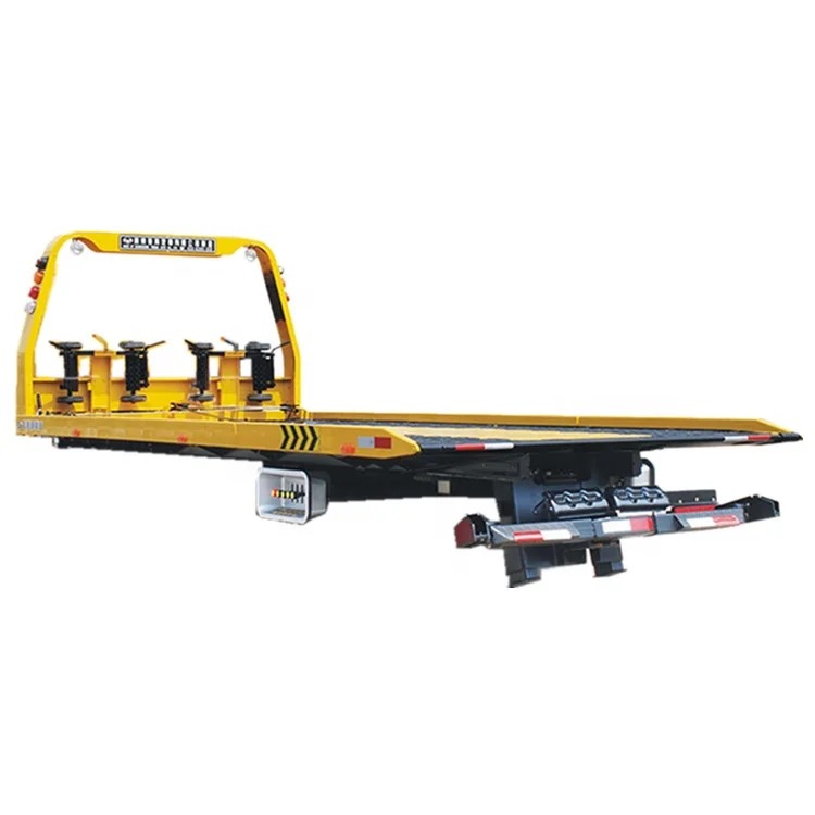 Japan Technology 3tons Rotator Crane 4tons Flatbed Slide Recovery Car Trailer Body Wrecker for Sales