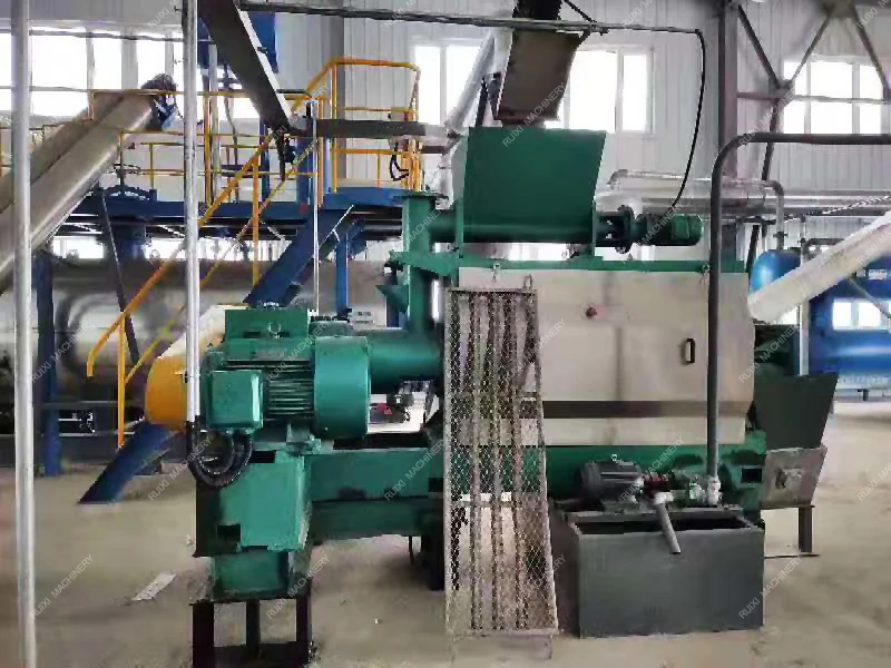 Continuous Meat and Bone Feed Meal Rendering Plant Animal Cattle Blood Powder Processing Equipment Feather Flour Making Machine