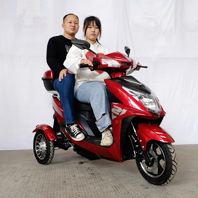 Scooter Motorcycles Electric Tree Wheels Three Wheeled Motorcycle for Loading