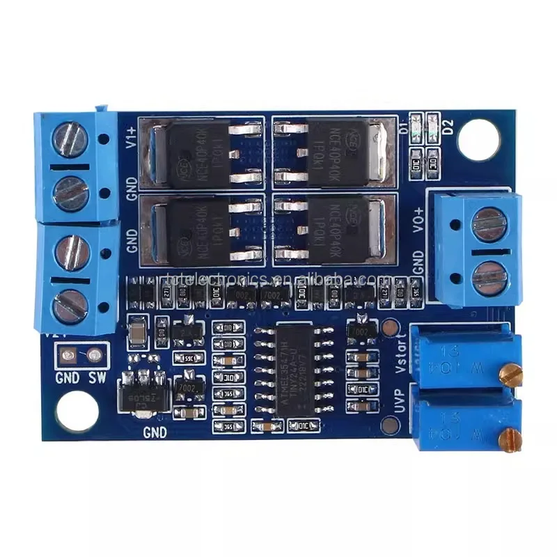 Dual Power Supply Intelligent Switching Module 15A Two-way Low Voltage Drop Ideal Diode Multi-power Redundant Power Supply 36V