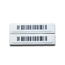 Supermarket Security Soft Label Magnetic Security Retail Anti-theft DR Label Garments Woven AM Label For Retail Store Anti Theft