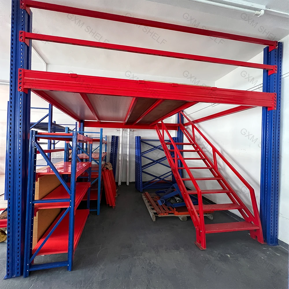 Gxm Industrial Platforms Industrial Mezzanine Platform Lit Mezzanine ...