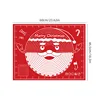 Tapete de amasado de Papá Noel (eva 0,4 mm) 60*45 cm