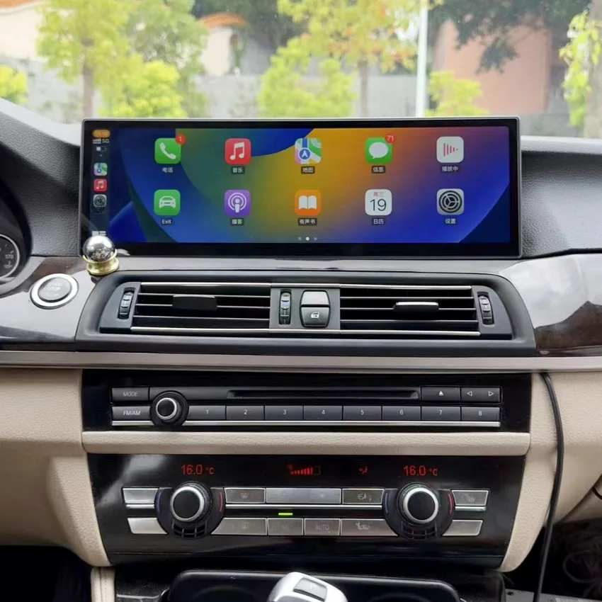 14.9 Inch Android Auto Multimedia Video Player For BMW F10 5 Series Car Radio Head Unit GPS Navigation Autoradio Stereo Carplay