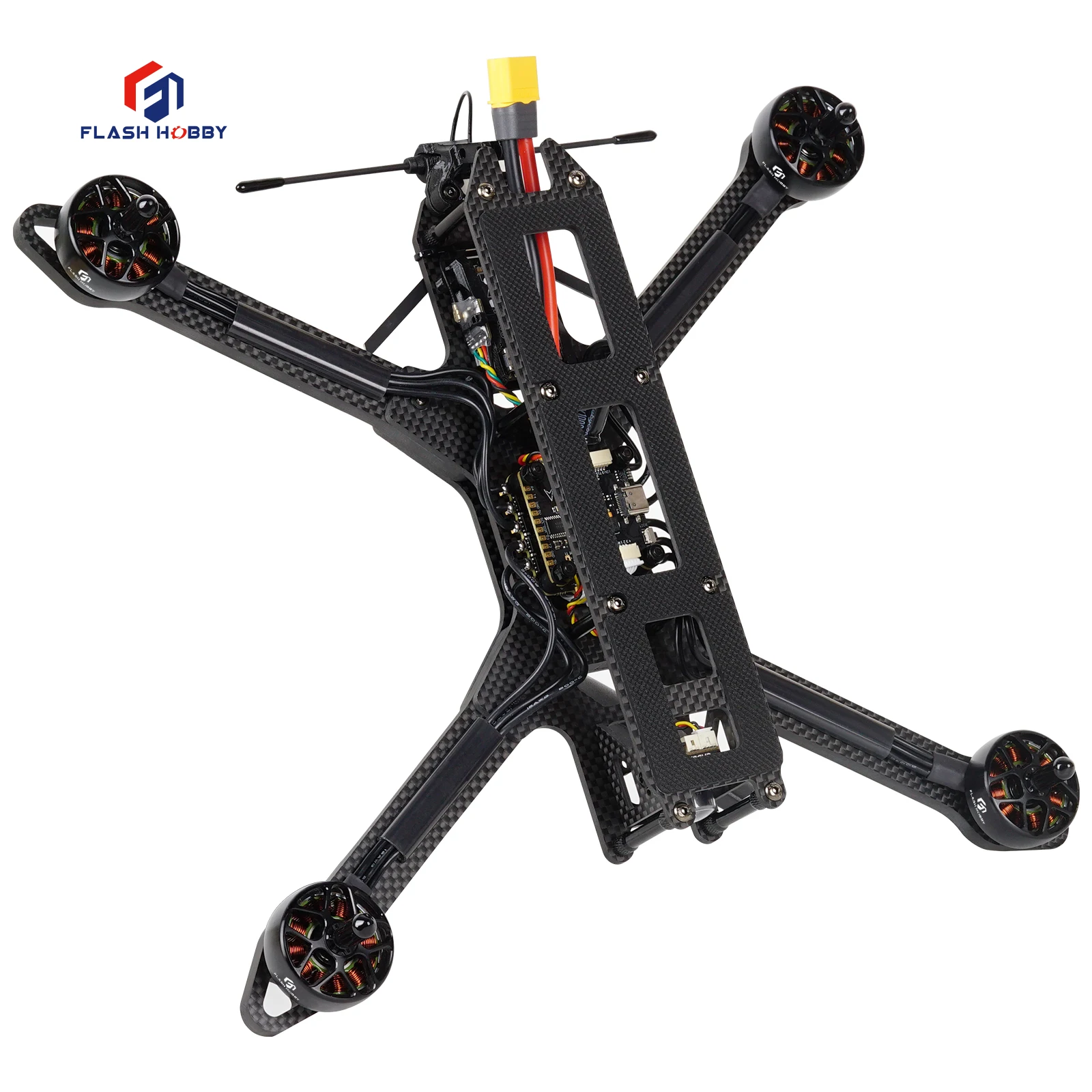 295mm 7 Inch Fpv Racing Drone Frame 2807 1300kv Waterproof Motor And F405 Flight Controller Kit For Fpv Racing Drone