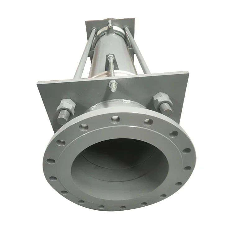 Customized Large Diameter Pipe Telescopic Axial Stainless Steel Flange Tie Rods Compensator Metallic Bellows Expansion Joints