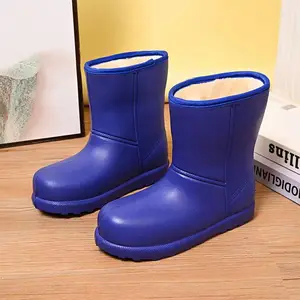 Snowproof Water-resistant Oil-resistant Easy to Clean EVA Upper Provides Warmth Simple Brightly Colored EVA Snow Boots