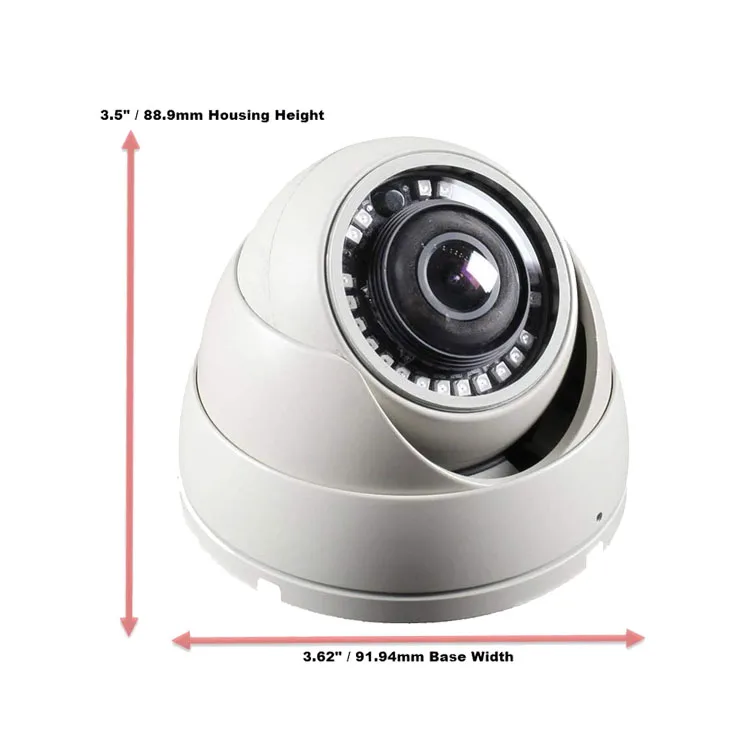 Factory Price 2MP 5MP 8MP 4K Analog  Small AHD 4 in 1 Camera CVI TVI CVBS Camera System Manufacturer Supplier Cctv Camera