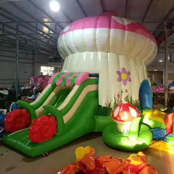 mushroom inflatable jumping castle / Mushroom Children Inflatable Bouncy Castle