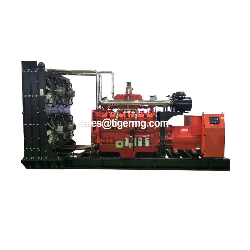 1mw Generator Biogas Electric Power Plant 1000kw 1250kva for Sale Powered by Weichai Yuchai
