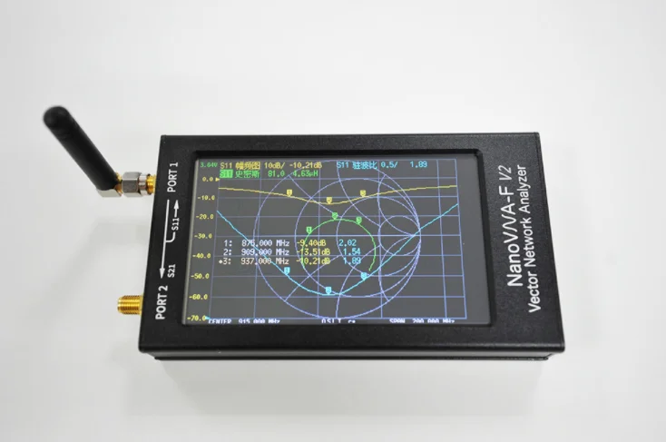 新しい NanoVNA-F V2 3GHz ベクトル ネットワーク アナライザ 4.3