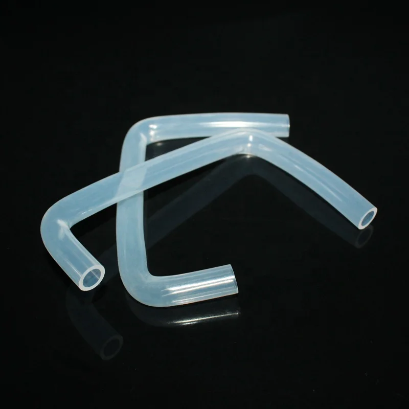 Customization Transparent Silicon Tube Elbow U s Bend Silicone Hose