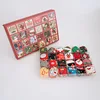 Coffret cadeau édition calendrier rouge 12 paires
