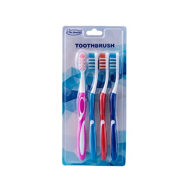 Fabricante de cepillos de dientes de etiqueta privada Cepillo de dientes para adultos Uso conveniente Cepillo de dientes Cepillo ecológico Juego de limpieza de dientes con CE