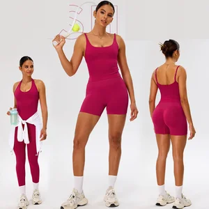 Gym Fitness Clothing Outfits Active Wear 2 PCS Seamless Athletic Gym Training Yoga Fitness Sportswear Workout Sets for Women