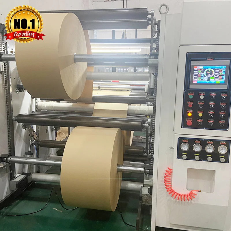 Adhesive Tape Paper Slitting and Rewinding Machine Ptfe Tape Slitting Machine