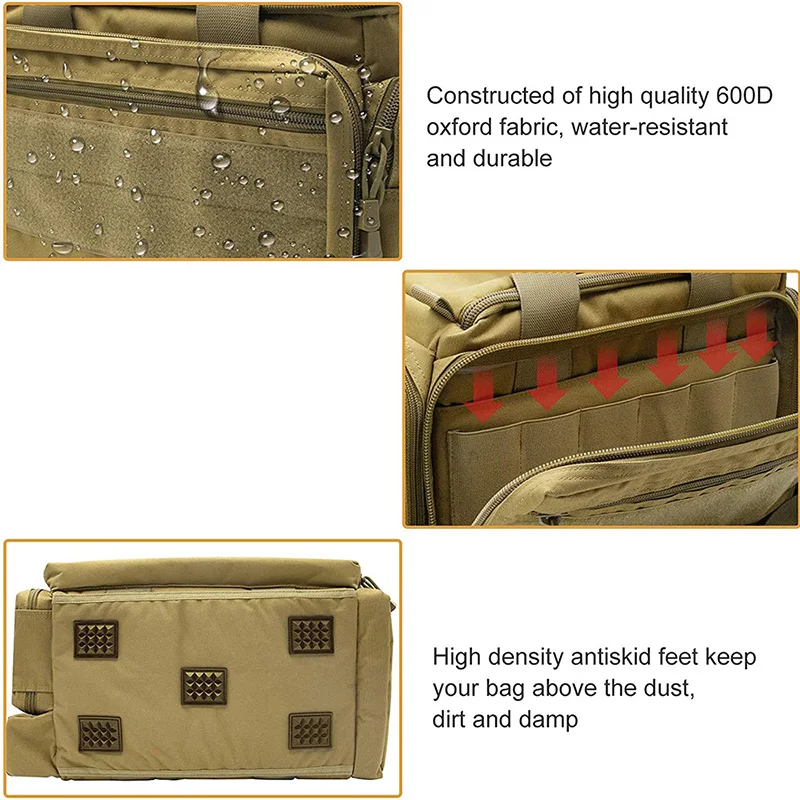 China Factory Wholesale High Quality Portable Assault Bag Tactical Tool Storage Bag for Training Tactical Utility Bag