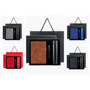 A2813 Custom Stationery High-Grade A5 Notebook Gift Box Set Practical Business Thermos Cup Journal Notebook Set